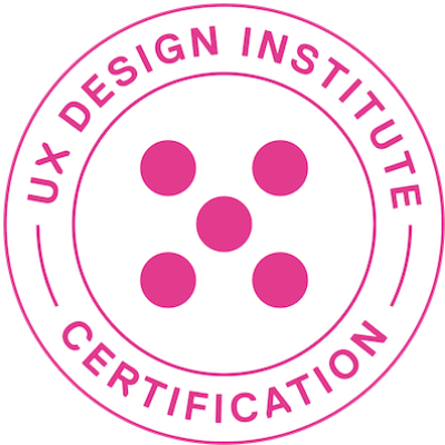 UX Design Intitute certification badge